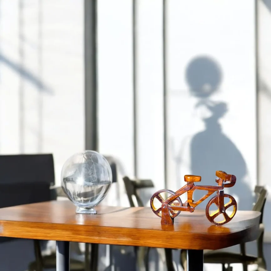 Wooden Bicycle Miniature