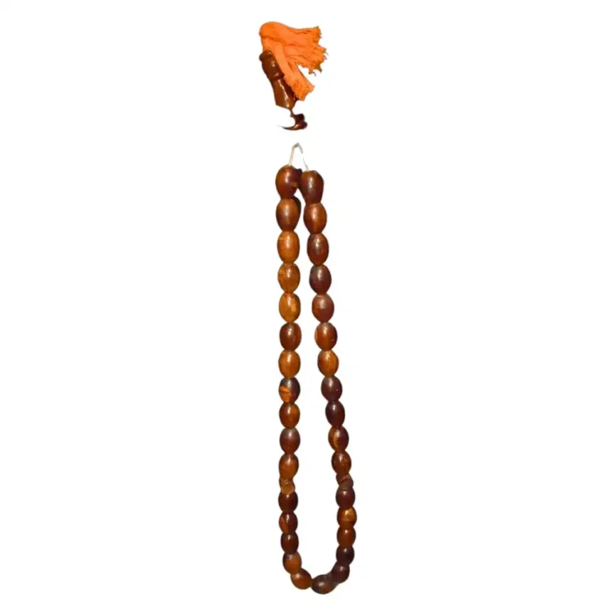 Giant Wooden Tasbih Showpiece Angle 1