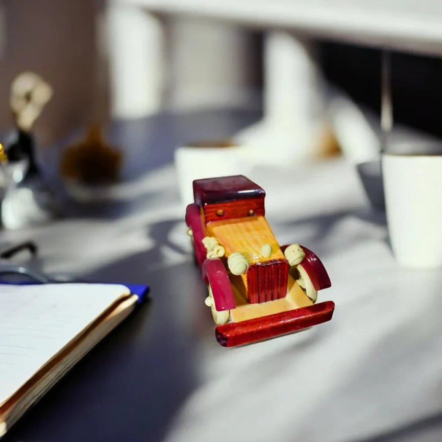 Wooden Classic Roaster Car Toy