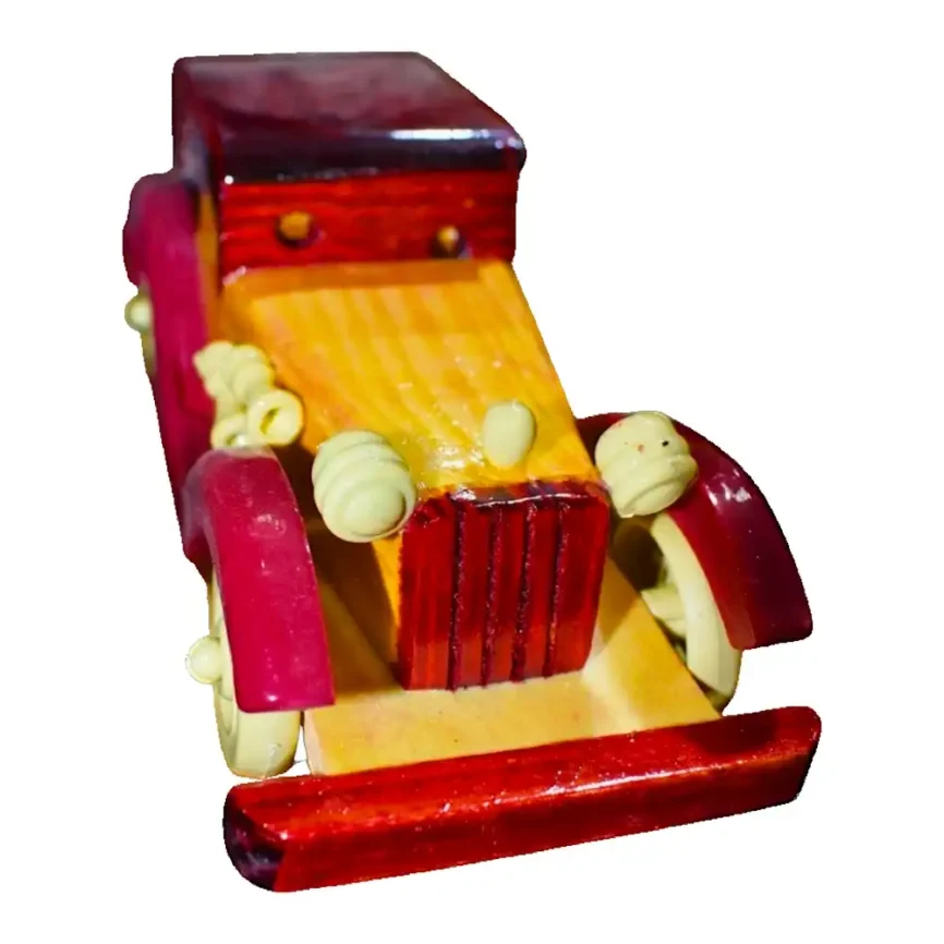 Wooden Classic Roaster Car Toy Angle 1