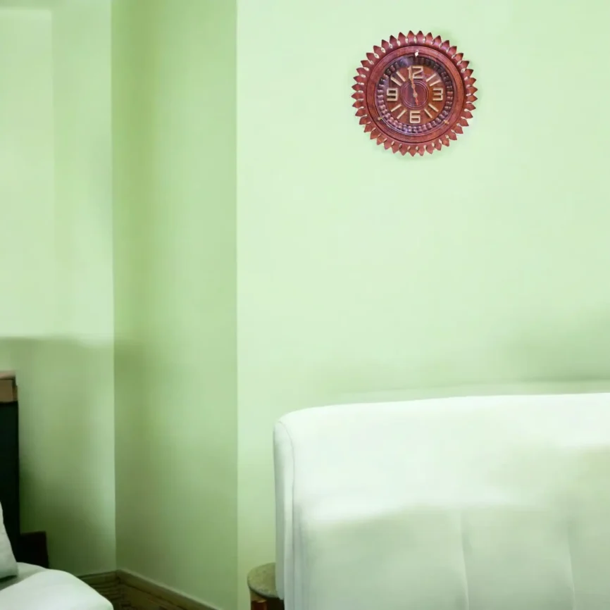 Suncrest - Wooden Wall Clock