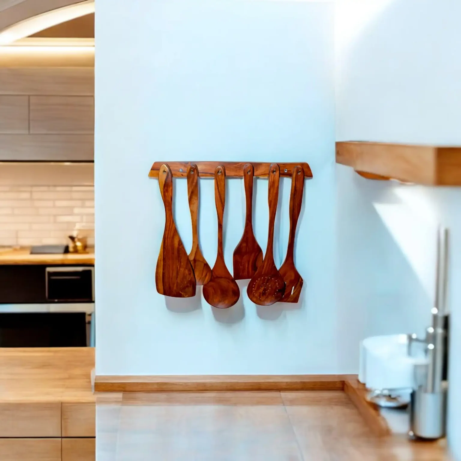 Wooden Cooking Spoon Set