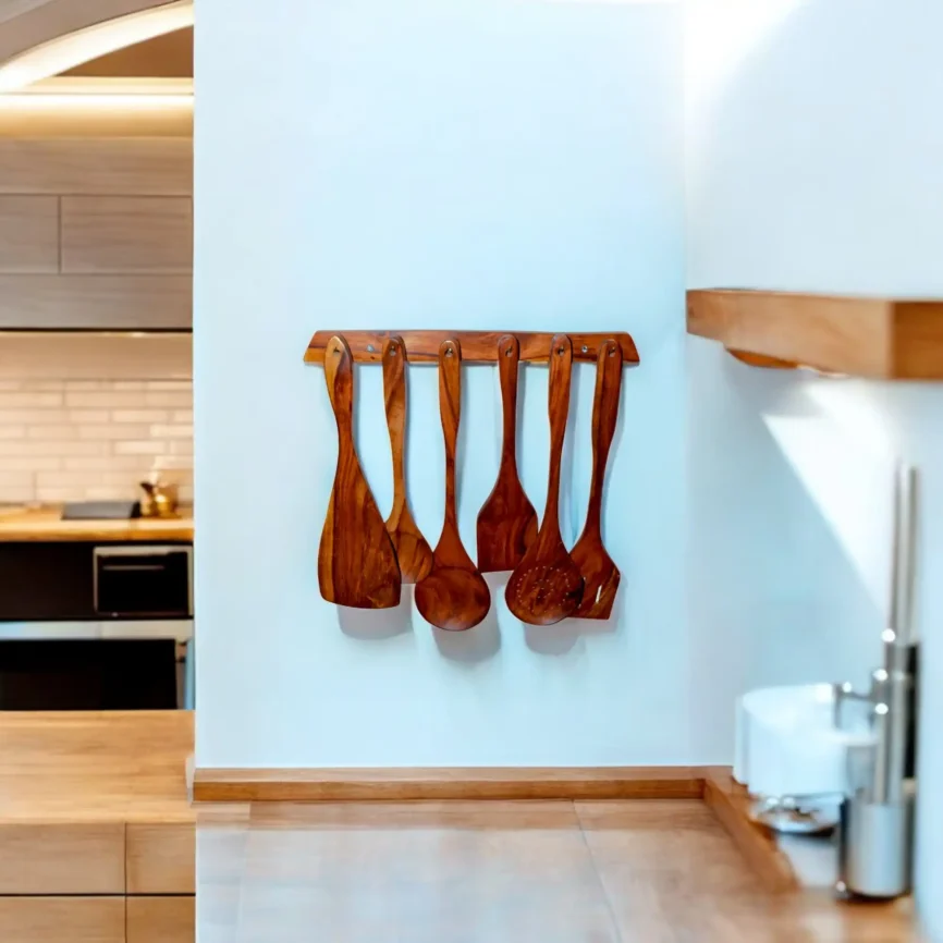 Wooden Cooking Spoon Set