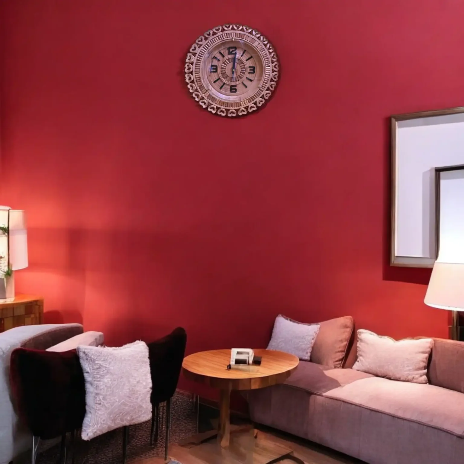 Soft Oath - Wooden Wall Clock