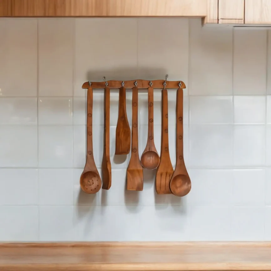 Wooden Stirring Spoon Set