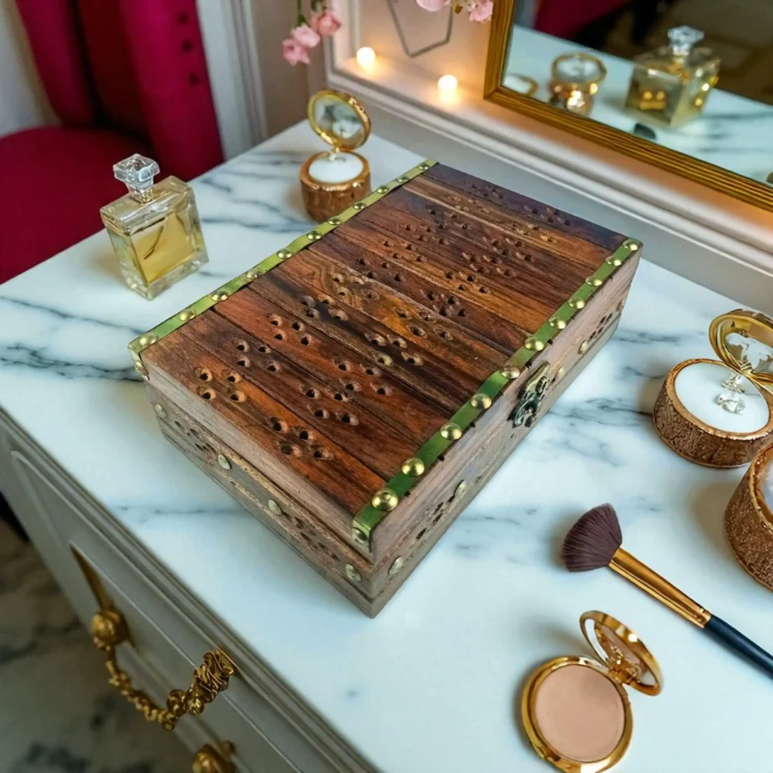 Ironwood - Wooden Jewelry Chest