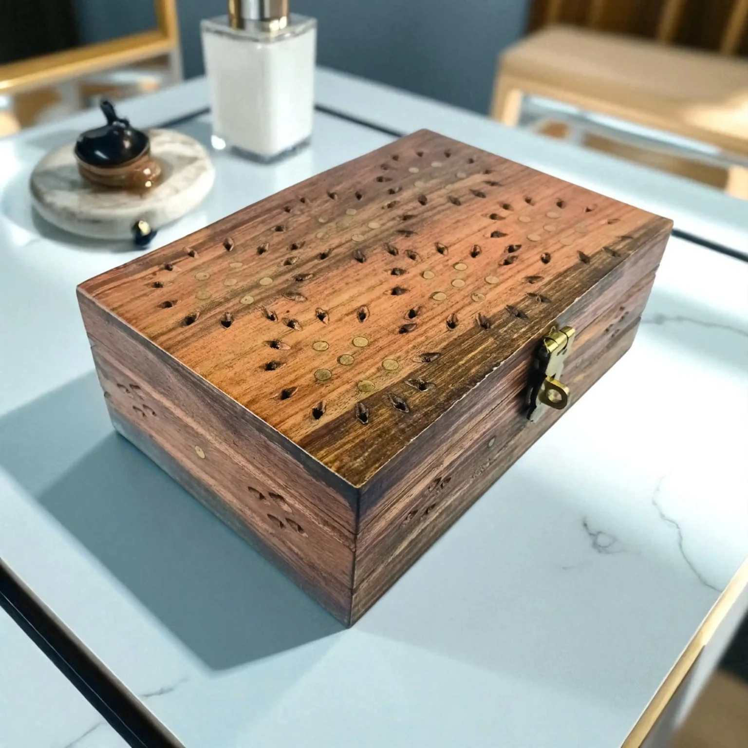 Yadgaar– Antique Wooden Jewelry Chest